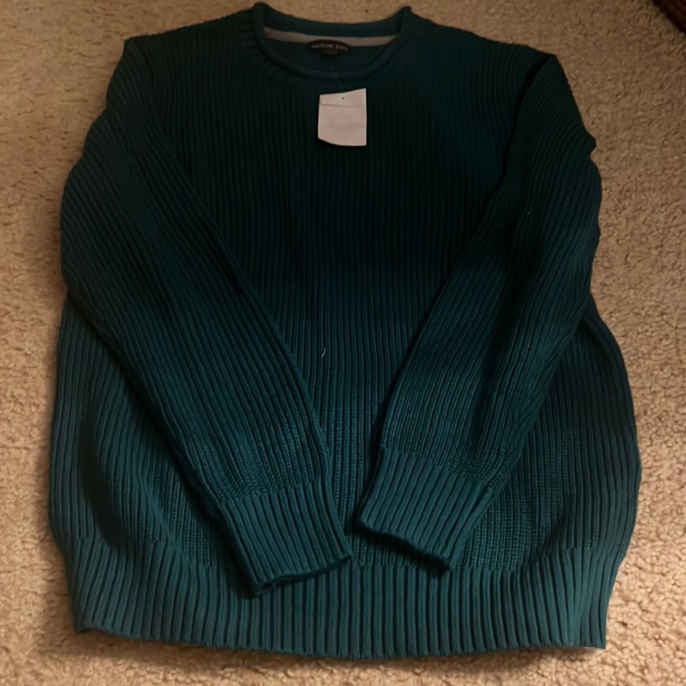 Lands end large sweater